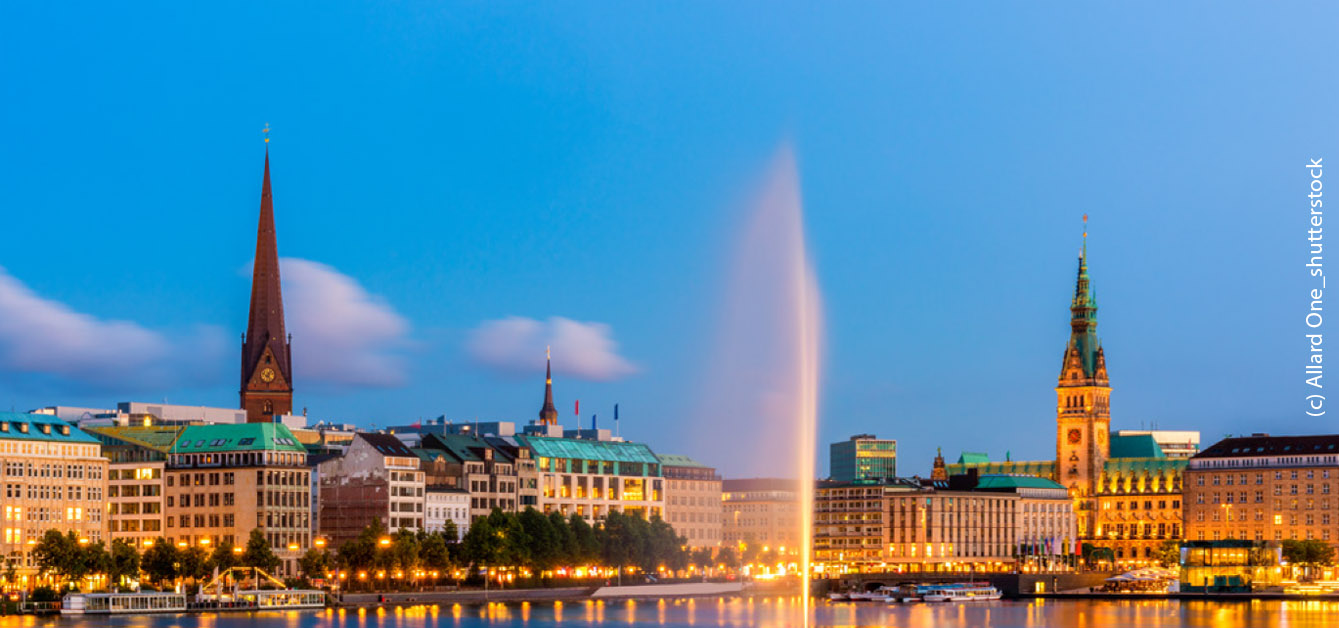 Stadtansicht Hamburg
